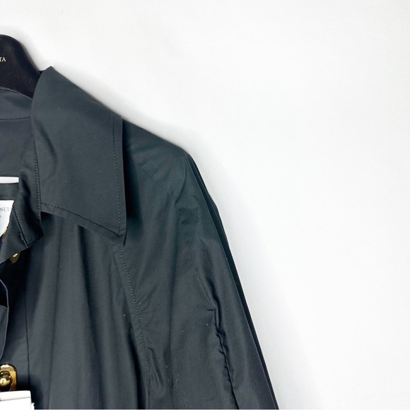 BOTTEGA VENETA Technical Coated Toile Midi Dress NWT in Size 44 (US 8) - Picture 5 of 7